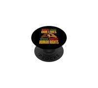 Histoire des Noirs de Protestation Afro-américaine des Droits Humains PopSockets PopGrip Adhésif