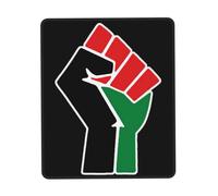 Histoire des Noirs, Pouvoir Noir, Fierté Africaine Tapis De Souris Gaming Durable Mousepad Petit Mouse Pad pour Jeu Travail Voyage 25X30Cm