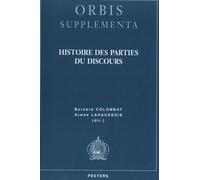 Histoire Des Parties Du Discours