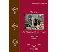 Histoire des Protestants de France, livres 1 à 4 (1521-1787)
