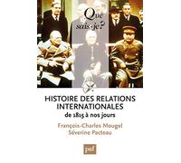 Histoire des relations internationales, de 1815 à nos jours