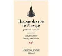 Histoire des rois de Norvège Snorri Sturluson (Auteur)