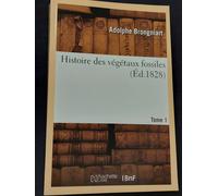Histoire Des Végétaux Fossiles. Tome 1 Recherches Botaniques Et Géologiques Sur Les Végétaux Renfermés Dans Les Diverses Couches Du Globe Par Adolphe Brongniart - Hachette Livre Bnf Isbn 9782329380681