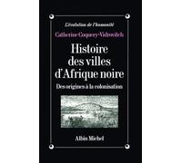 Histoire des villes d'Afrique Noire: Des origines à la colonisation