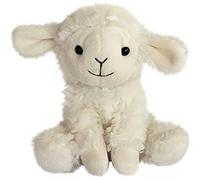Histoire d'Ours – Peluche Agneau 15 cm Blanc – Display