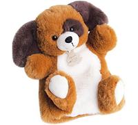 Histoire d'Ours – Doudou marionnette à main douce Chien 25 cm marron HO2599