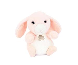 Histoire d'ours - Doudou Peluche Lapin Rose - Doux Stretch - 20 cm - HO3282 | Matière Stretch Ultra Douce - Peluche Bébé Fille Dès la Naissance - Compagnon Câlin et Décoratif - Cadeau Naissance Original