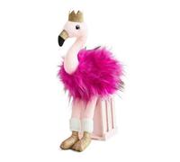 Histoire D'ours - Doudouflamant Rose Couronne 45cms Ho2771