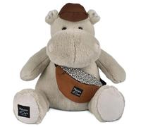 Histoire d'Ours Peluche HELLO BROOK Hippopotame 38 cm Beige