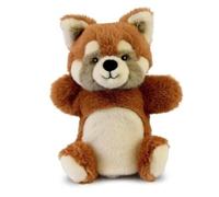 Histoire d'ours - Marionnette Doudou Panda Roux - Podcoll - 24 cm - HO3374 | Peluche Position Assise - À Câliner et Manipuler - Compagnon Nomade - Frimousse Espiègle - Idée Cadeau Naissance Originale