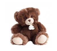 Histoire d'Ours – Peluche ourson Bellydou 30 cm Marron – Doux, lavable 30°