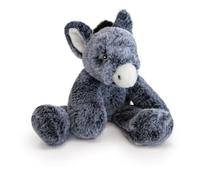 HISTOIRE D'OURS - Peluche Âne avec Clins D'Oeil - Collection Sweety Mousse - Taille 25 cm - Ultra Doux - Dès la Naissance - Lavable à 30° - Boîte Cadeau Incluse pour Petite Attention - HO3002