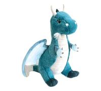 Histoire d'ours - Peluche Dragon - Grégoire - Vert Bleu - 40 cm - HO123456 | Collection Grégoire - Douceur Fantaisie - Couleurs Magiques - Dès 3 Ans - Lavable à 30° - Univers Draconique - Idée Cadeau