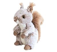 HISTOIRE D'OURS - Peluche Écureuil Adorable et Douce - Les Grands Espaces Collection Naturelle et Apaisante - Taille de 50 cm - Lavable à 30° pour un Entretien Facile - Idee Cadeau