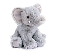 HISTOIRE D'OURS - Peluche Éléphant Doux de 25 cm - Elephant'dou Collection de Peluches - Couleur Gris - Idée de Cadeau pour Naissance - Lavable à 30°C pour un Entretien Facile. HO2901