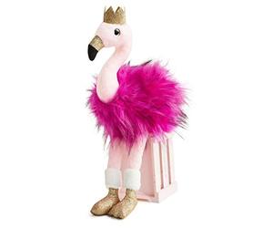 Histoire d'Ours Peluche Flamant Rose Taille M
