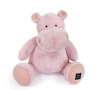 Histoire d'Ours - Peluche Géante Hippopotame - Hip'Blue - 85 Cm - Très Grande Peluche Douce et Mignonne pour les Calins - Idée Cadeau de Naissance et Anniversaire pour Enfants - L'HIPPO - HO3098