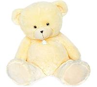 HISTOIRE D'OURS - Peluche Géante XXL - Ours Bellydou - Taille Géante 110 cm - Blanc Crème - Ourson Mignon Tout Doux - Présence Imposante Réconfortante - Idée Cadeau pour Enfants et Adultes- HO2898