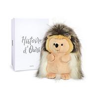 Histoire d'Ours - Peluche Hérisson - 30 cm - Gris/Blanc Idée Cadeau Enfant - Choupisson Le Hérisson - Dans La Forêt - HO3064