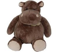 Histoire d'Ours – Doudou Peluche Hippopotame HO1059 – 14 cm marron, très doux, lavable 30°