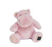 Doudou et Compagnie Peluche hippopotame L'HIPPO Rose 25 cm Douce HO3096