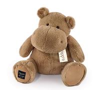 Histoire d'Ours - Peluche Hippopotame - Chocolat Chaud - 40 cm - HO3204 | Collection L'Hippo - Douce et Mignonne - Pour les Câlins - Avec Boîte Cadeau - Lavable à 30° - Idée Cadeau Naissance Bébé