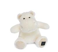 Histoire d'Ours Peluche Hip'Chic Hippopotame 25 cm Ivoire, douce et mignonne