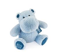 Histoire d'Ours - Peluche Hippopotame - Hippo - Bleu Jean - 25 Cm - Peluche Douce et Mignonne pour les Calins - Idée Cadeau de Naissance et Anniversaire pour Fille et Garçon - L'HIPPO - HO3213