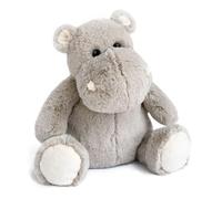 HISTOIRE D'OURS - Peluche Hippopotame Hippo'dou Gris Clair - 32 cm - Compagnon Apaisant Pour Bébé - Doudou Peluche Tendre Pour Enfants Dès la Naissance - Idée Cadeau Naissance Douceur - HO2904