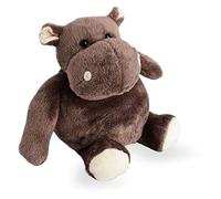 HISTOIRE D'OURS - Peluche Hippopotame Marron Collection Dans la Savane - Doudou Bébé 23 cm - Boîte Cadeau pour Offrir - Hippo Tout Doux - Cadeau Naissance Enfants Filles Garçons - HO1058