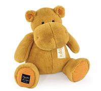 Histoire d'Ours - Peluche Hippopotame - Ocre - 40 cm - L'Hippo - HO3212 | Collection L'Hippo - Douce et Mignonne - Pour les Câlins - Avec Boîte Cadeau - Lavable à 30° - Idée Cadeau Naissance Bébé
