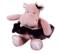 Histoire d'Ours - Peluche Hippopotame Tutu - Rose - 22 cm - Doux - HO3172 | Collection L'Hippo - Peluche Douce et Mignonne - Pour les Câlins - Lavable à 30° - Avec Boîte Cadeau - Idée Cadeau Naissance