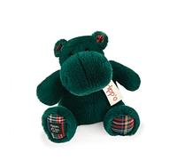 Histoire d'Ours - Peluche Hippopotame - Vert Sapin - 25 cm - Doux - HO3200 | Collection L'Hippo - Peluche Douce et Mignonne - Pour les Câlins - Lavable à 30° - Avec Boîte Cadeau - Idée Cadeau Naissance