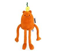 HISTOIRE D'OURS - Peluche John Lemon 40 cm Orange Citron - Grande Peluche Bébé Collection MIAM - Citron Moelleux Style Décalé - Cadeau Naissance Bébé Fille Garçon Éveil Sensoriel Doux - KI4622