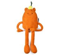 HISTOIRE D'OURS - Peluche John Lemon 60 cm Orange Citron - Grande Peluche Peluche XL Collection MIAM - Citron Moelleux aux Jambes Souples - Idée Cadeau Naissance Bébé Fille Garçon Doux - KI4623