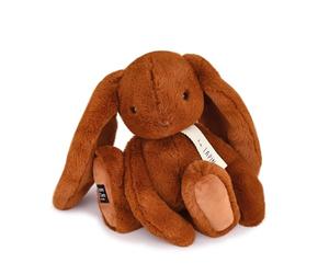 HISTOIRE D'OURS - Peluche Lapin Capuccino - Collection LE LAPIN - 32 cm - Très Doux pour les Câlins - Longues Oreilles A Caresser - Idée Cadeau Anniversaire Enfant et Doudou pour Bébé - HO3246