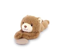 Histoire d'ours - Peluche Ours Beige Aimanté - Podcoll - 30 cm - HO3357 | Compagnon Réconfortant et Original - À Poser sur l'Épaule - Présence Apaisante - Idée Cadeau Naissance Tendance pour Enfant