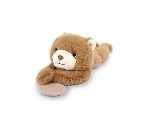 Histoire d'ours - Peluche Ours Beige Aimanté - Podcoll - 30 cm - HO3357 | Compagnon Réconfortant et Original - À Poser sur l'Épaule - Présence Apaisante - Idée Cadeau Naissance Tendance pour Enfant