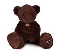 Histoire d'ours - Peluche Ours Clémentin Choco Cranberries 60 cm - Grande Peluche Ours pour Bébé - Compagnon Sommeil Moelleux et Souple - Idée Cadeau Naissance Fille Garçon Premier Âge - HO3391