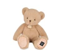 Histoire d'ours - Peluche Ours Clémentin Miel Amande 38 cm - Peluche Ours Bébé Moelleuse et Souple - Compagnon Câlin Douceur Chaleureuse - Idée Cadeau Naissance Bébé Fille Garçon Premier Age - HO3386