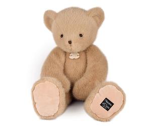 Histoire d'ours - Peluche Ours Clémentin Miel Amande 60 cm - Grande Peluche Ours XL Bébé - Compagnon Sommeil Moelleux et Souple - Idée Cadeau Naissance Fille Garçon Décoration Tendance - HO3390