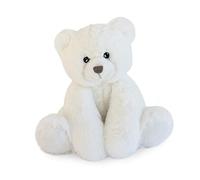 Histoire d'Ours – Peluche Ours HO2925 – Doudou ultra doux 25 cm Ivoire avec boîte cadeau
