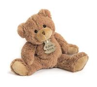 HISTOIRE D'OURS - Peluche Ours Doux - Beige - 25 cm - Collection Calin'ours - Doudou Mignon et Confortable - Avec Boîte Cadeau Élégante - Idée Cadeau Naissance et Anniversaire - HO1155