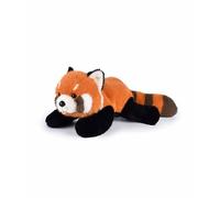 Histoire d'Ours – Peluche Panda Roux 32 cm allongé – Doudou bébé ultra doux HO3339