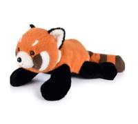 Histoire d'Ours - Peluche Panda Roux Allongé - Sierra - 42 cm - HO3340 | Doudou Bébé Ultra Doux - Forme Allongée Apaisante - Compagnon Tendre et Réconfortant - Dès la Naissance - Idée Cadeau Enfant