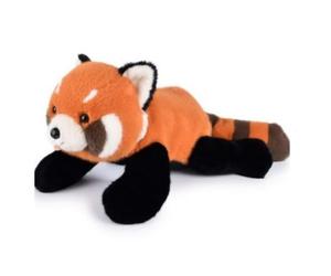 Histoire d'Ours - Peluche Panda Roux Allongé - Sierra - 42 cm - HO3340 | Doudou Bébé Ultra Doux - Forme Allongée Apaisante - Compagnon Tendre et Réconfortant - Dès la Naissance - Idée Cadeau Enfant