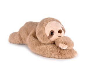 Histoire D'ours - Peluche paresseux marron lesté 40 cm Podcoll