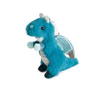 HISTOIRE D'OURS - Peluche Porte-Clés - Collection Jungle Chic - Grégoire Le Dragon - 15 cm - Couleur Verte - Adapté dès 24 mois - Lavable en Machine à 30° pour Jeunes Aventuriers - HO2995