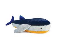 Histoire d'Ours - Peluche Requin XXL - Requin Peluche Géante - 80 cm - Bleu/Jaune - Idée Cadeau - Trésors Marins - HO3074