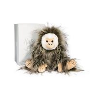 Histoire d'Ours - Peluche Singe - 30 cm - Gris/Blanc - Idée Cadeau - Capucin Le Singe - Dans La Forêt - HO3045